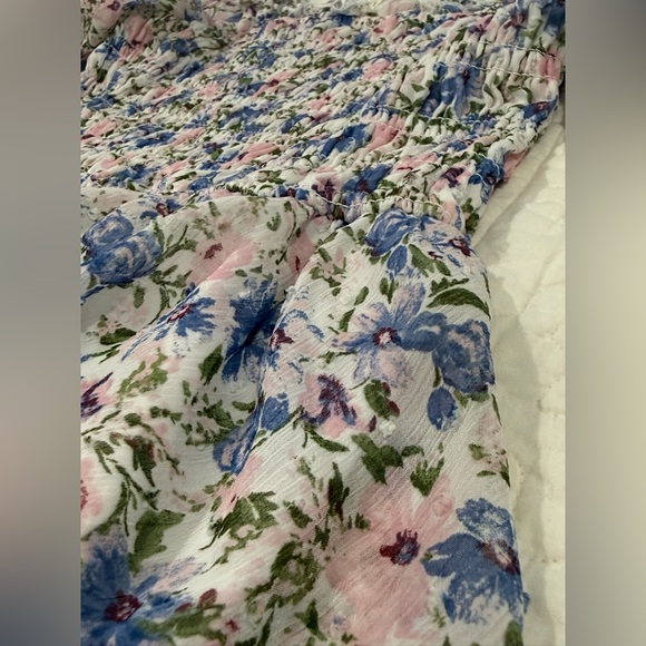 Thirty/Thirty Women’s Floral Puff Sleeve Dress / Size M - Picture 4 of 8